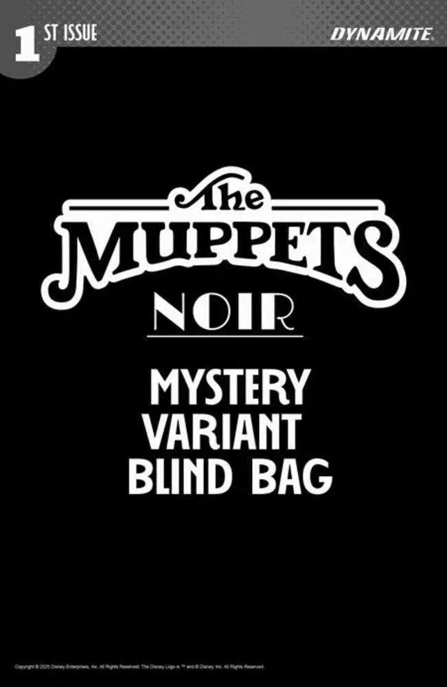 Muppets Noir #1 Cover D Blind Bag Variant Dynamite Entertainment
