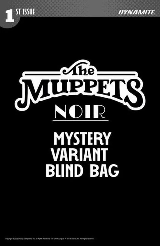 Muppets Noir #1 Cover D Blind Bag Variant Dynamite Entertainment