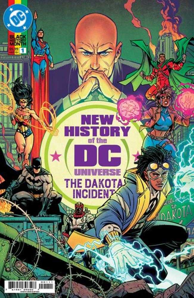 New History Of The DC Universe The Dakota Incident #1 (One Shot) Cover A Diego Olortegui DC Comics