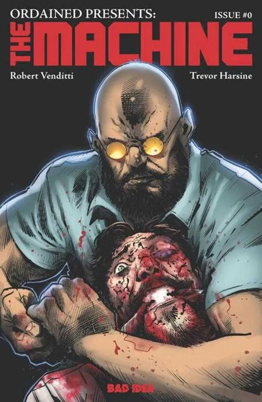 Ordained #0 (Of 3) The Machine Cover B Trevor Hairsine Variant Bad Idea