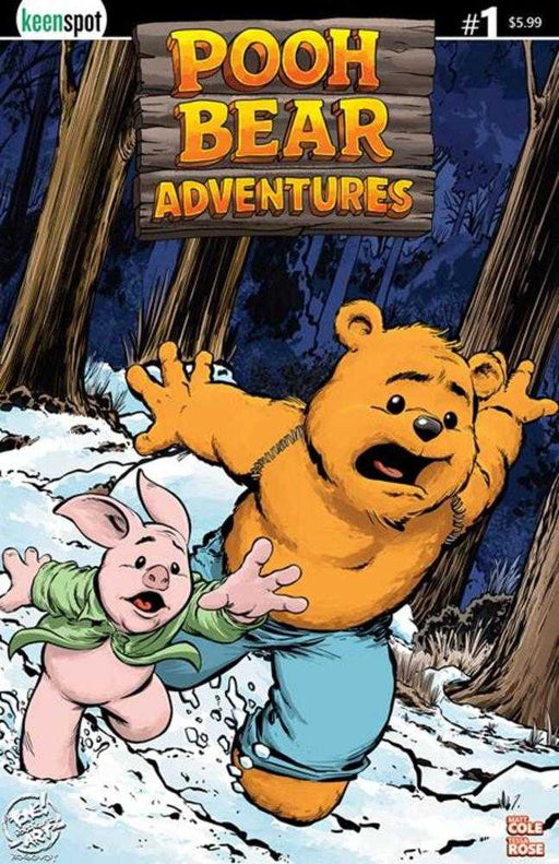 Pooh Bear Adventures #1 Cover B Tone Rodriguez (Bagged With Trading Card) Ex Posse Holdings/Keenspot