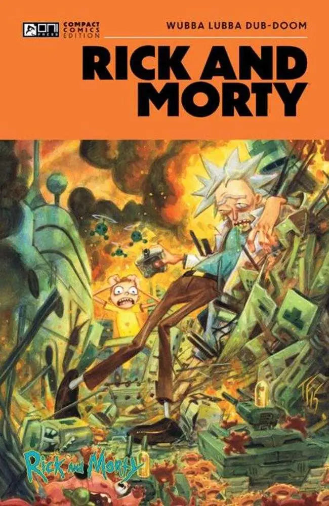 Rick And Morty Oni Compact Comics Edition TPB Wubba Lubba Dub Doom Oni Press