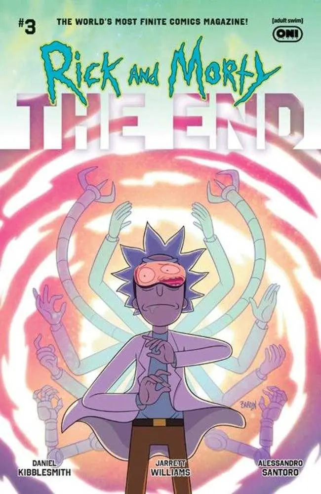 Rick And Morty The End #3 (Of 6) Cover A Dave Bardin Oni Press