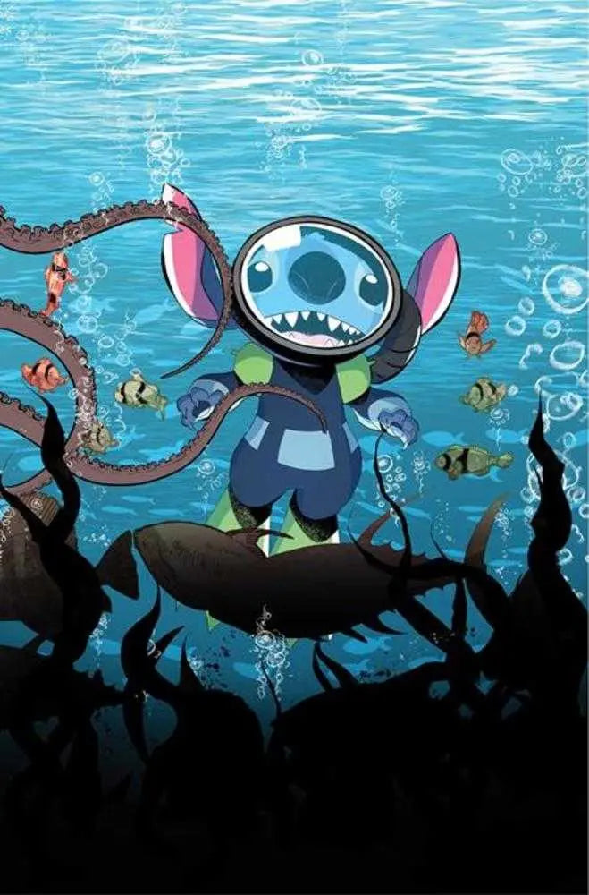 Stitch #7 Cover F 1 in 10 George Kambadais Full Art Variant Dynamite Entertainment