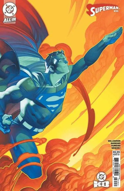 Superman #35 Cover E Chris Stevens Card Stock Variant (DC K.O.) DC Comics