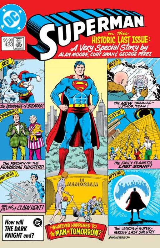 Superman #423 Facsimile Edition Cover B Curt Swan Foil Variant (Whatever Happened To The Man Of Tomorrow Part 1 Of 2) DC Comics