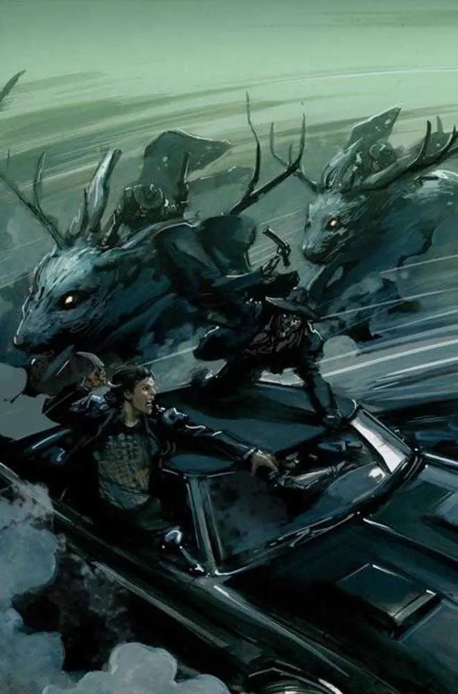 Supernatural #5 Cover I Inc 1:15 Clayton Crain Full Art Variant Dynamite Entertainment