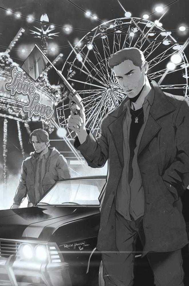 Supernatural Valentines Day Special 2026 #1 (One Shot) Cover G Inc 1:15 Reese Hannigan Line Art Full Art Variant Dynamite Entertainment