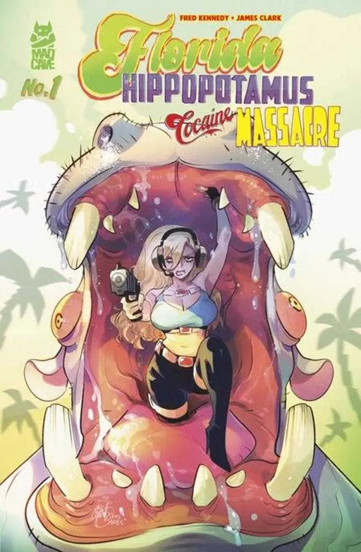 Florida Hippopotamus Cocaine Massacre #1 (Of 4) Cover B Mirka Andolfo Variant (Mature) Mad Cave Studios
