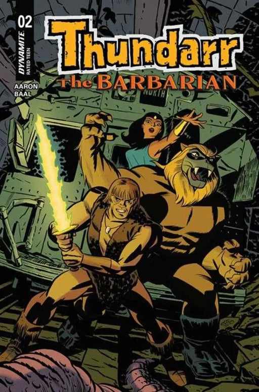Thundarr The Barbarian #2 Cover A Michael Cho Dynamite Entertainment