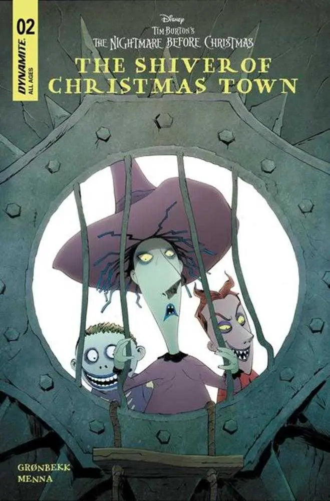 Tim Burtons The Nightmare Before Christmas: The Shiver Of Christmas Town #2 Dynamite Entertainment