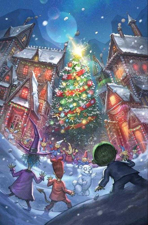 Tim Burtons The Nightmare Before Christmas The Shiver Of Christmas Town #2 Cover G 1 in 10 Alan Quah Full Art Variant Dynamite Entertainment
