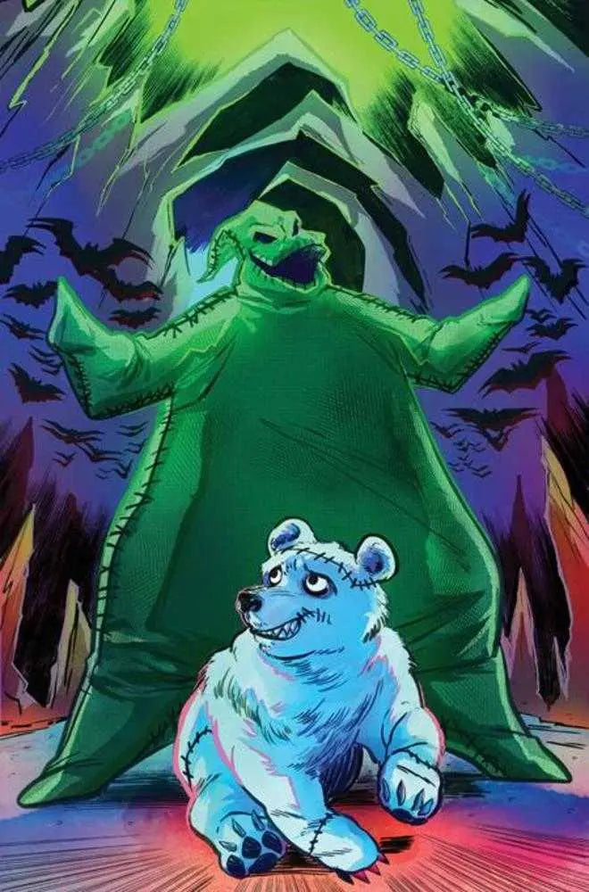 Tim Burtons The Nightmare Before Christmas The Shiver Of Christmas Town #2 Cover H Inc 1:15 Soo Lee Full Art Variant Dynamite Entertainment