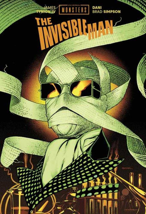Universal Monsters The Invisible Man Hardcover Direct Market Exclusive Ryan Sook Variant Image Comics