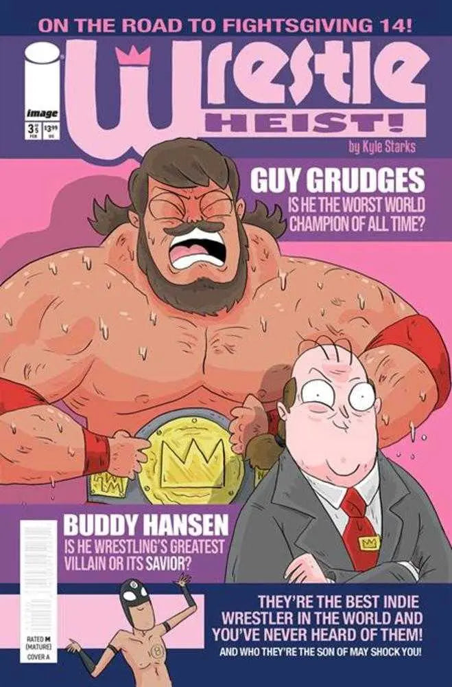 Wrestle Heist #3 (Of 5) (Mature) Image Comics