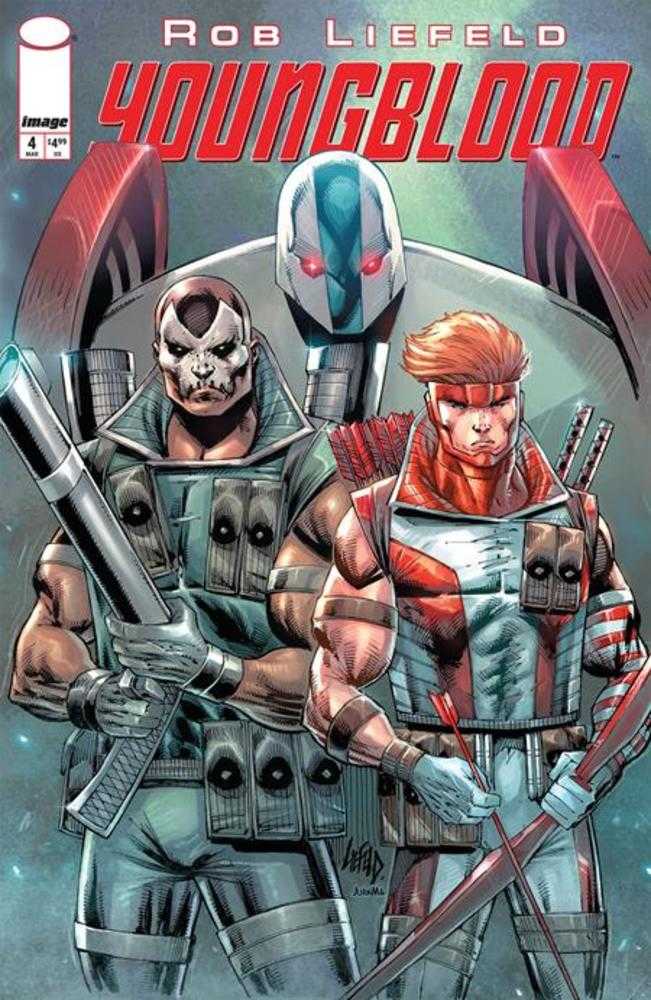 Youngblood #4 (2025) Cover B Rob Liefeld Variant Image Comics