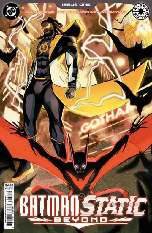 Batman/Static Beyond #1 (Of 6) 2nd Print Cover A Nikolas Draper Ivey DC Comics
