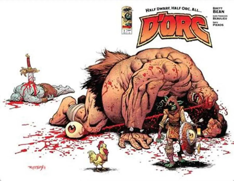 D'Orc #1 Cover D 1 in 25 Ryan Ottley Variant Image Comics