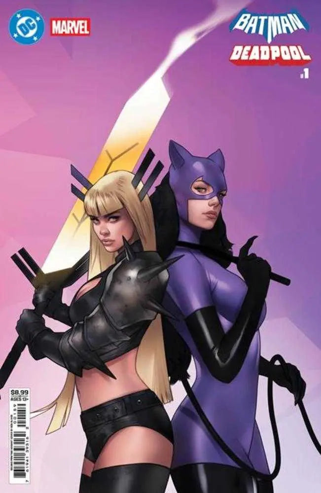 DC/Marvel: Batman/Deadpool #1 (One Shot) 2nd Print Cover C Ben Oliver Card Stock Variant