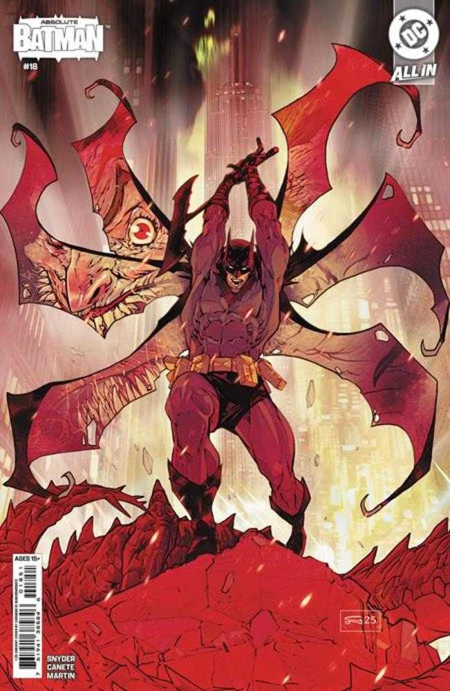 Absolute Batman #18 Cover E 1 in 25 Carmine Di Giandomenico Card Stock Variant DC Comics