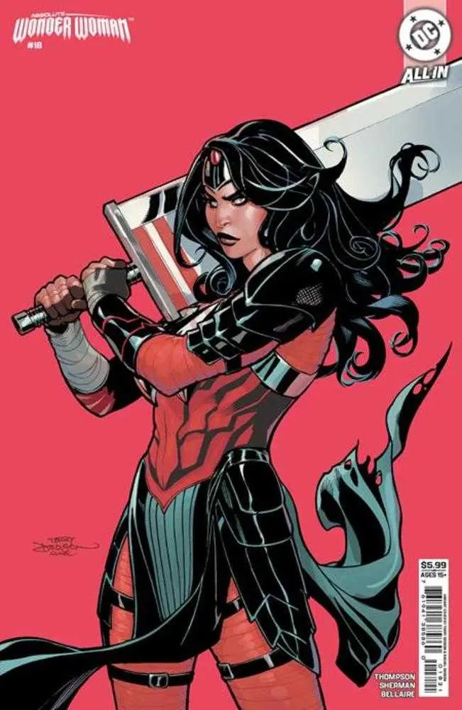 Absolute Wonder Woman #18 Cover B Terry Dodson Card Stock Variant DC Comics