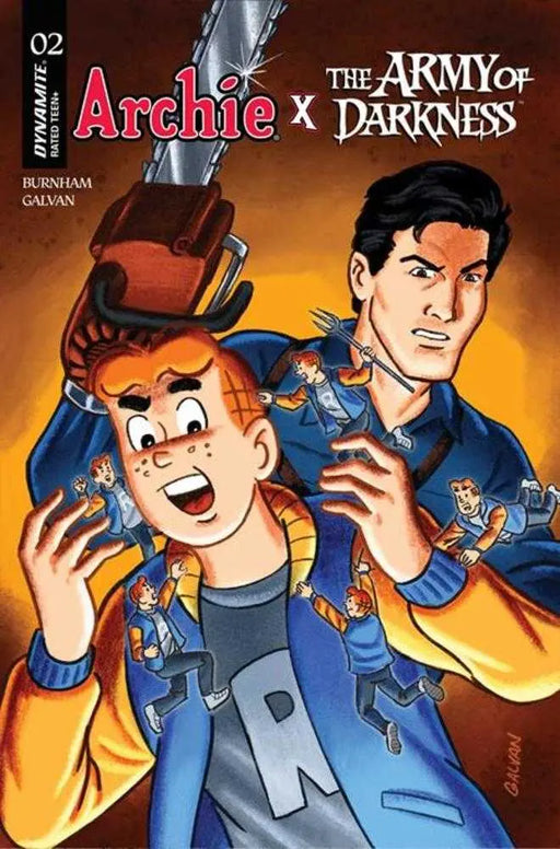 Archie X Army Of Darkness #2 Cover B Bill Galvan Variant Dynamite Entertainment