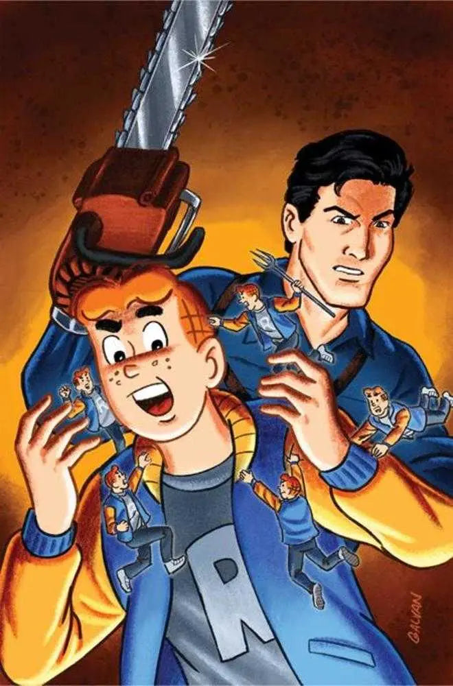 Archie X Army Of Darkness #2 Cover K Inc 1:20 Bill Galvan Full Art Variant Dynamite Entertainment