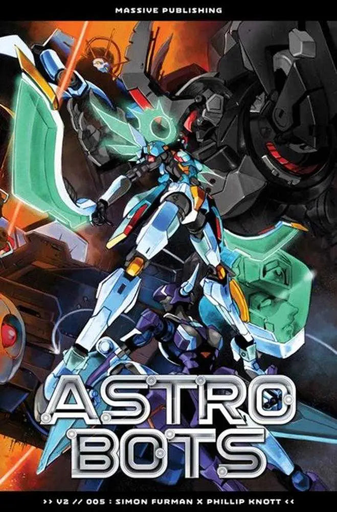 Astrobots #5 (Of 5) Cover A Phillip Knott Connecting Cover Massive Publishing