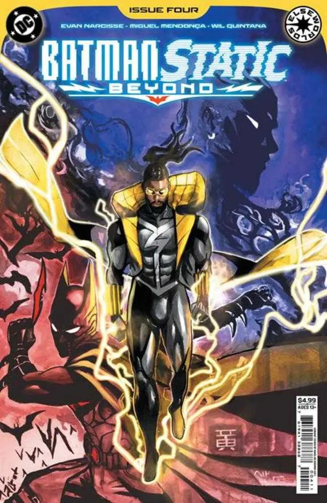 Batman Static Beyond #4 (Of 6) Cover A Nikolas Draper Ivey DC Comics
