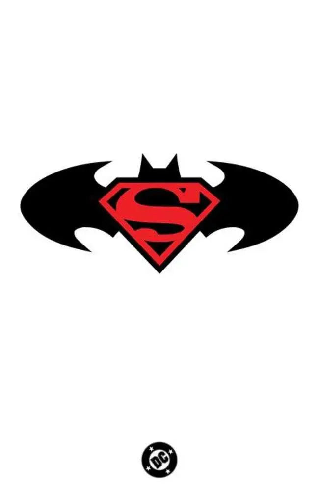 Batman Superman Worlds Finest #49 Cover E Symbol Card Stock Variant DC Comics