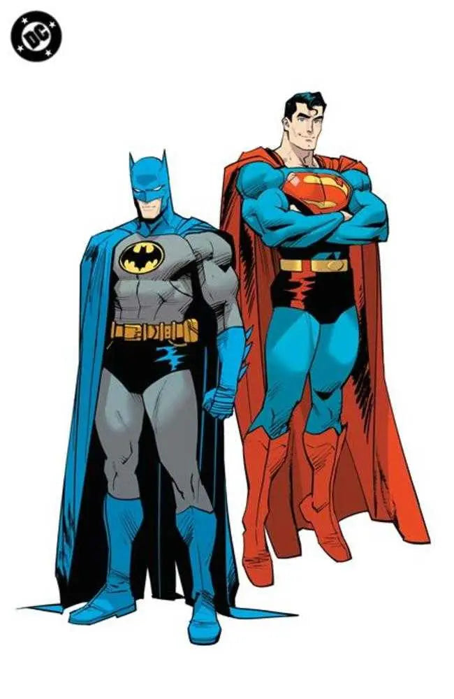 Batman Superman Worlds Finest #49 Cover F Dan Mora Corner Box Spot Foil Variant DC Comics