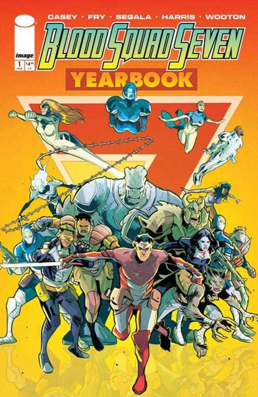 Blood Squad Seven Yearbook #1 Cover A Paul Fry (Mature) Image Comics