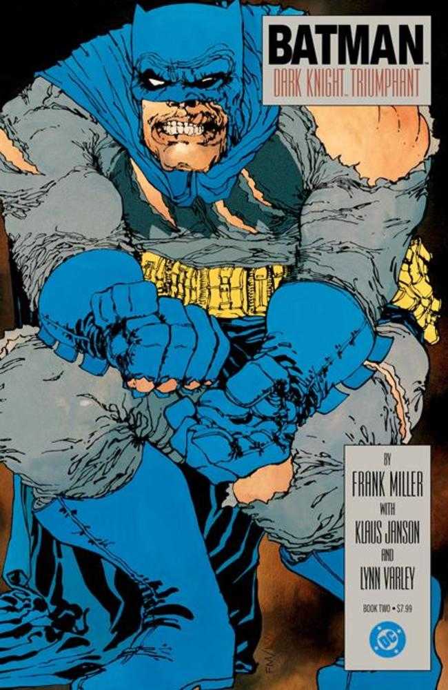 Batman The Dark Knight Returns #2 (Of 4) Facsimile Edition Cover B Frank Miller Foil Variant DC Comics