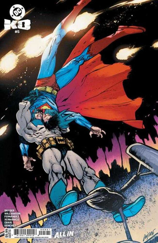 DC K.O. #5 (Of 5) Cover B Daniel Warren Johnson Card Stock Variant DC Comics