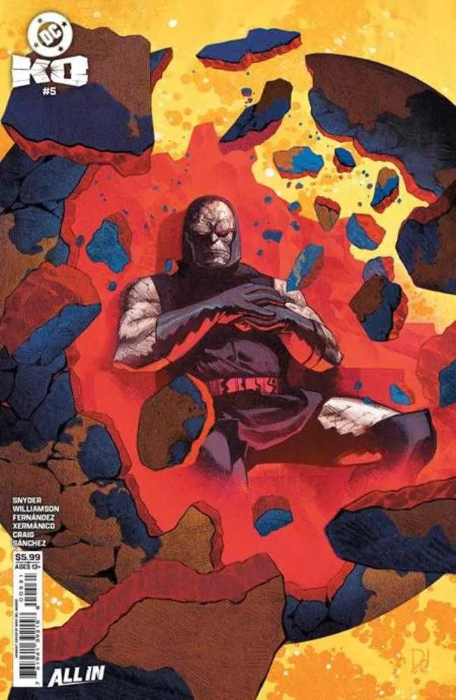 DC K.O. #5 (Of 5) Cover C Mike Del Mundo Card Stock Variant DC Comics