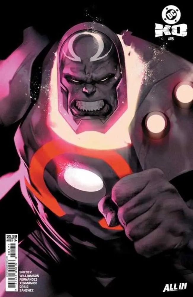DC K.O. #5 (Of 5) Cover F Ben Oliver Face Off Card Stock Variant DC Comics