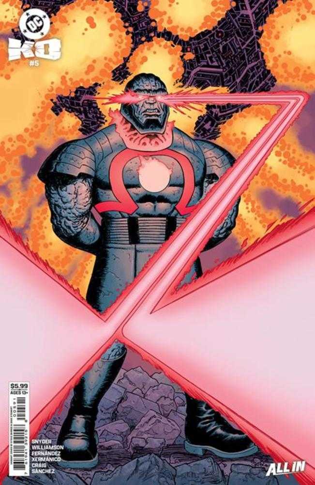 DC K.O. #5 (Of 5) Cover H Steve Skroce Darkseid Card Stock Variant DC Comics