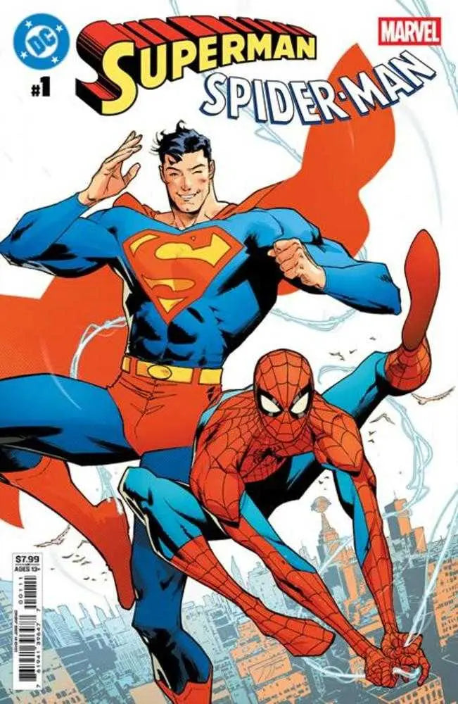 DC Marvel Superman Spider-Man #1 (One Shot) Cover A Jorge Jimenez DC Comics