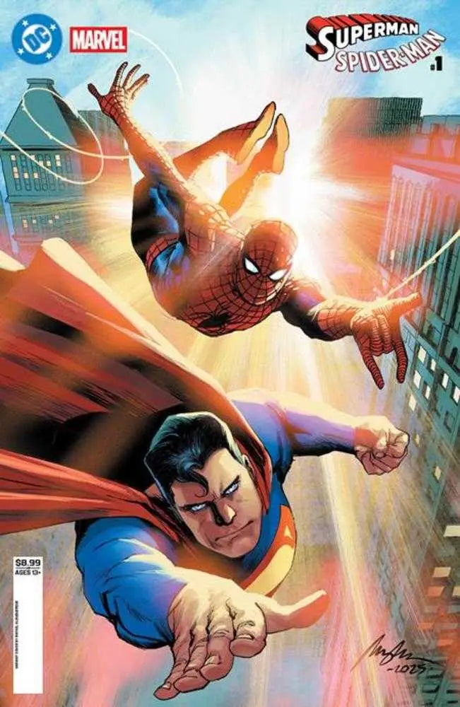 DC Marvel Superman Spider-Man #1 (One Shot) Cover C Rafael Albuquerque Card Stock Variant DC Comics
