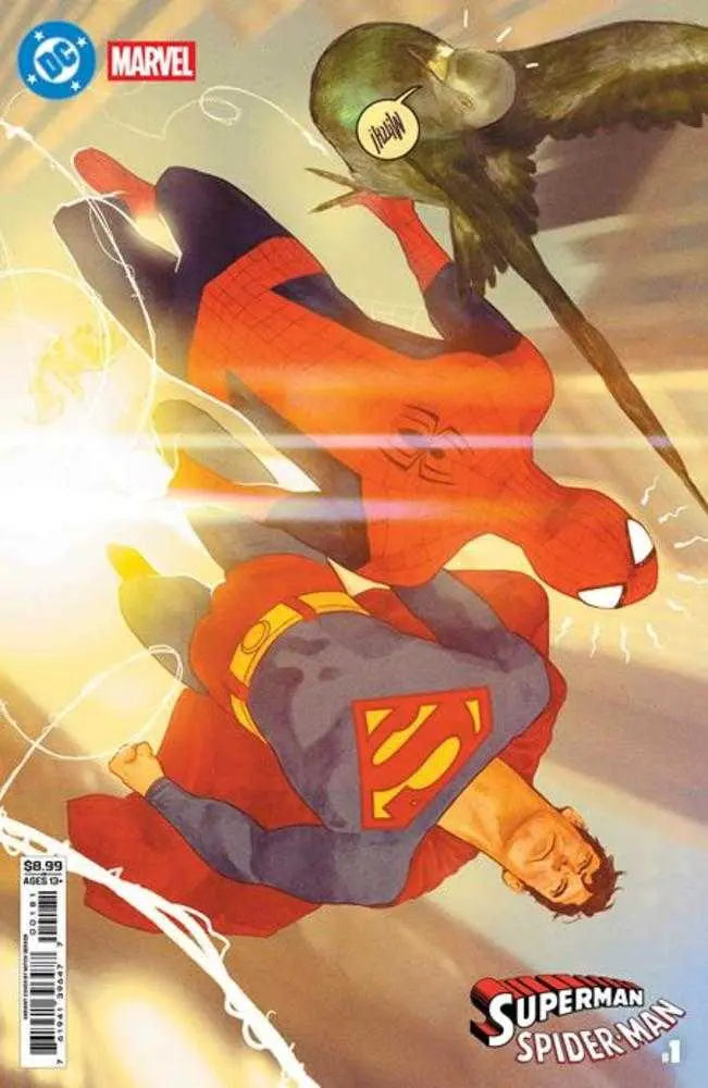 DC Marvel Superman Spider-Man #1 (One Shot) Cover H Mitch Gerads Card Stock Variant DC Comics