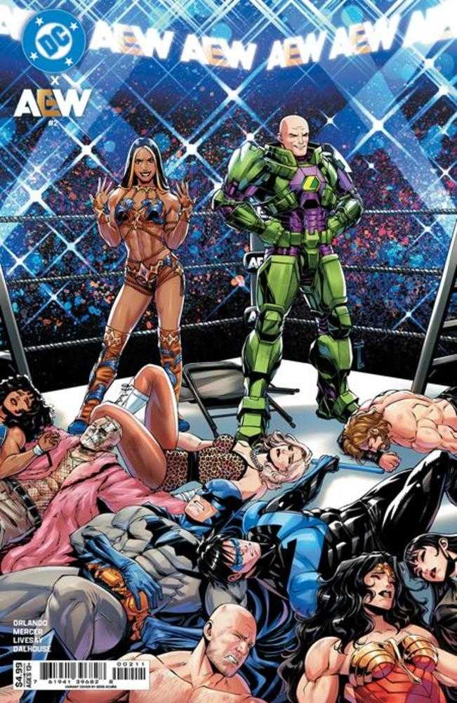 DC X Aew #2 (Of 2) Cover A Serg Acuna DC Comics