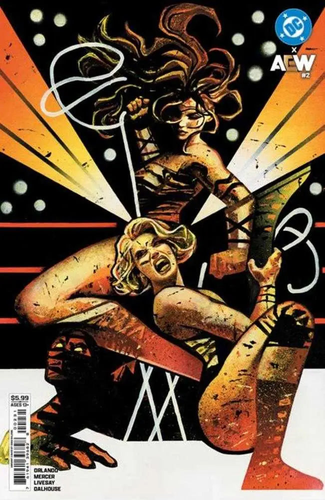 DC X Aew #2 (Of 2) Cover C Gian Galang Card Stock Variant DC Comics