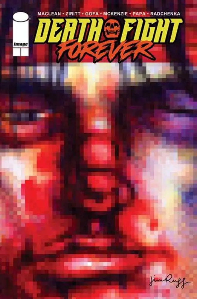 Death Fight Forever #2 (Of 5) Cover C 1 in 25 Jim Rugg Variant (Mature) Image Comics