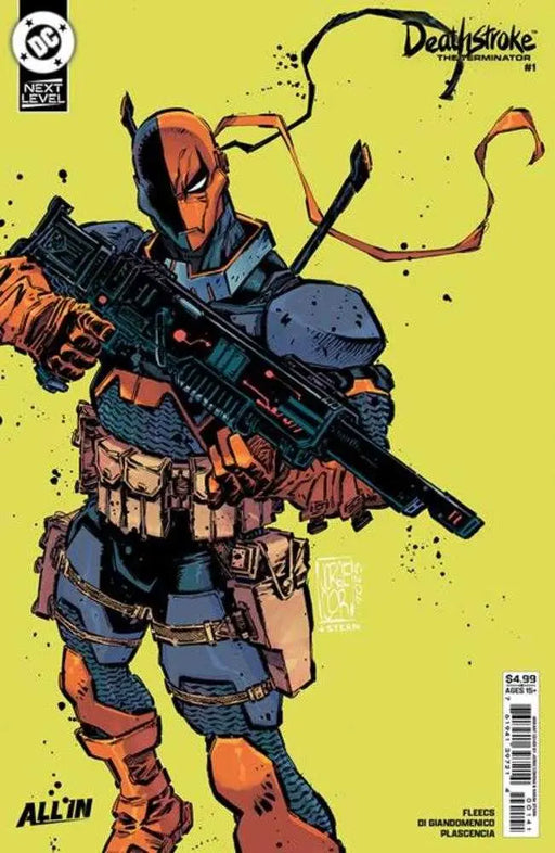 Deathstroke The Terminator #1 Cover D Jorge Corona Next Level Card Stock Variant DC Comics