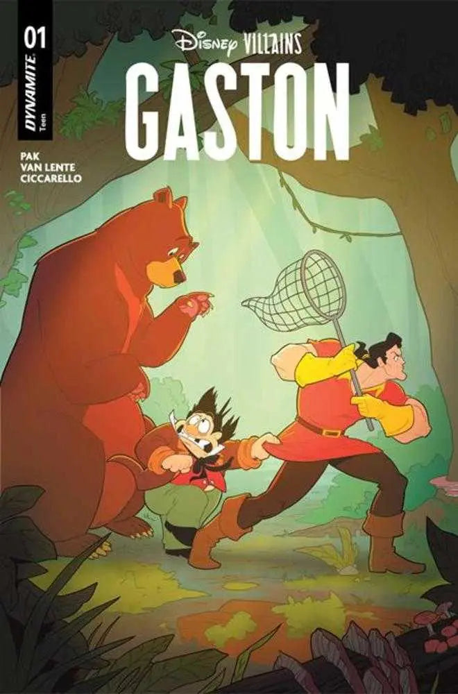 Disney Villains Gaston #1 Cover B Ted Brandt And Ro Stein  Variant Dynamite Entertainment