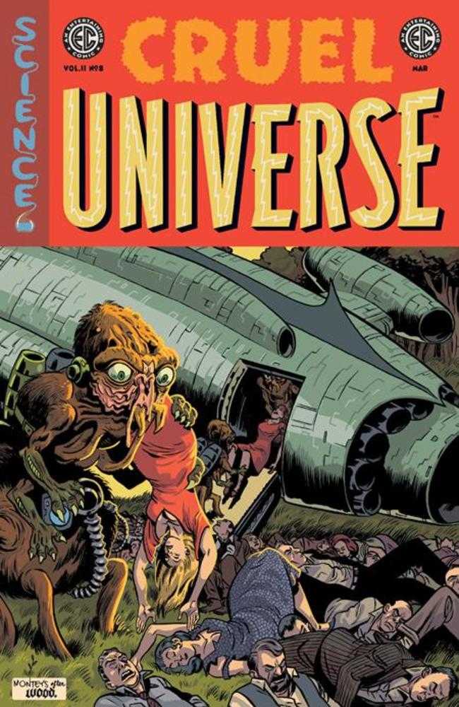 EC Cruel Universe 2 #8 (Of 12) Cover C 1 in 10 Albert Monteys EC Homage Variant Oni Press