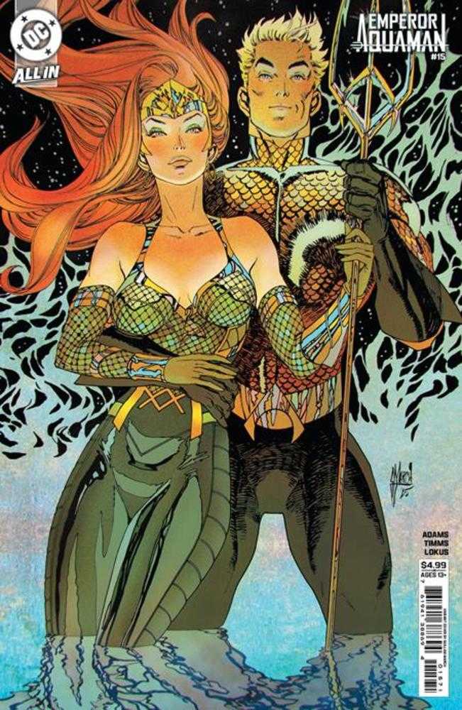 Emperor Aquaman #15 Cover G Guillem March Card Stock Variant DC Comics