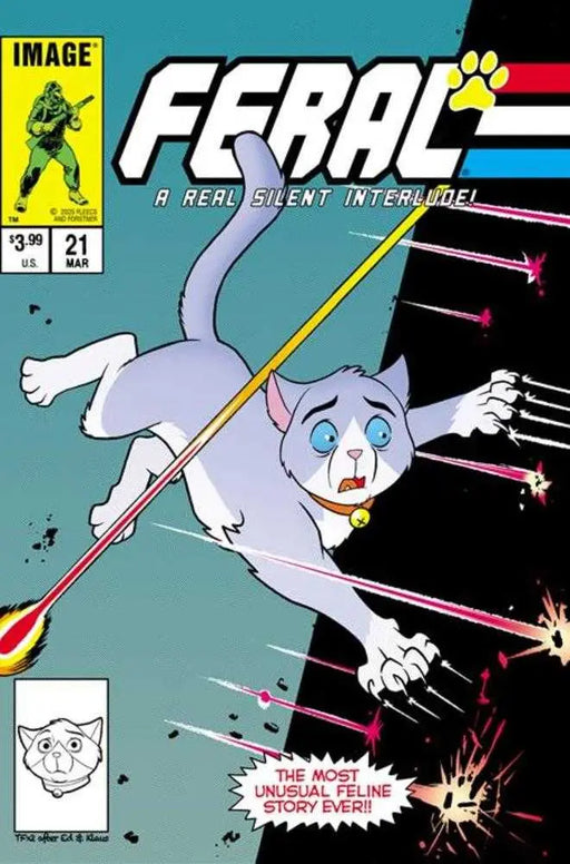 Feral #21 Cover D 1 in 25 Tony Fleecs & Trish Forstner G.I. Joe Homage Variant Image Comics