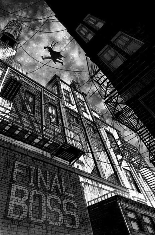Final Boss #5 Cover D 1 in 25 Danny Earls Black & White Variant (Mature) Image Comics