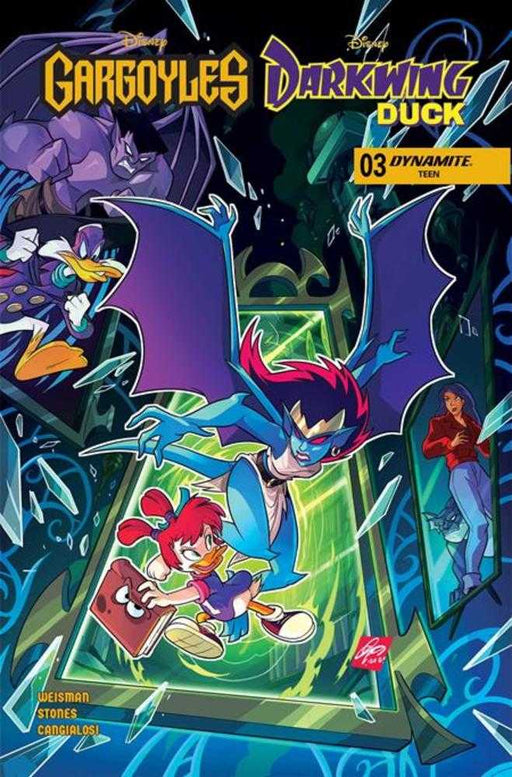 Gargoyles Darkwing Duck #3 Cover D Ciro Cangialosi Variant Dynamite Entertainment